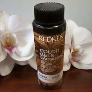 Redken Color Gels Lacquers Permanent Liquid Color 2 Oz – 5NW Macchiato